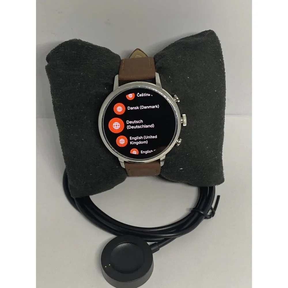 Fossil Gen 4 Authentic Digital Dial Smart Watch Custom Band FTW6017 AB462
